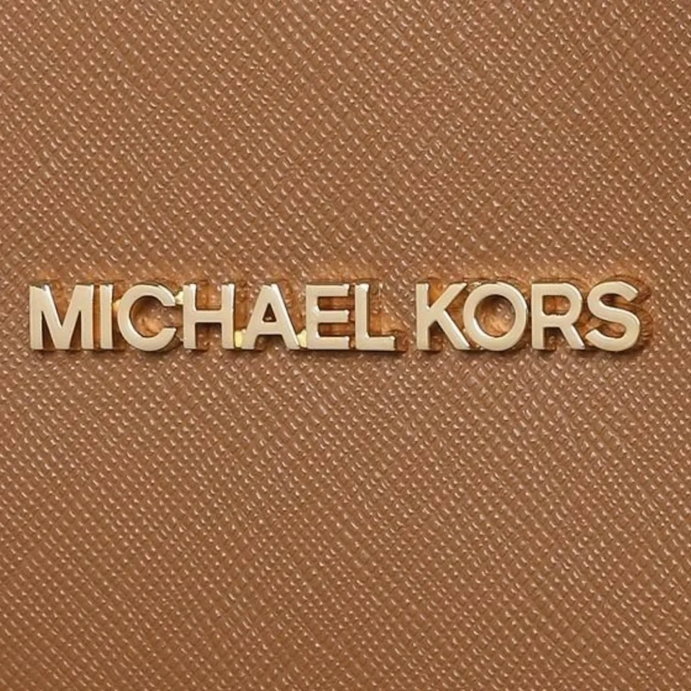 MICHAEL KORS Charlotte Large Leather Top-Zip Tote